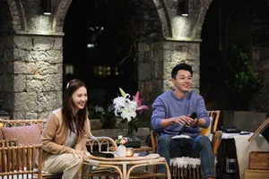 金晨《女儿们的恋爱》最新甜美剧照图片