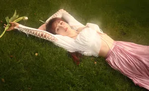 性感美女周麟嘉妩媚迷人写真_6