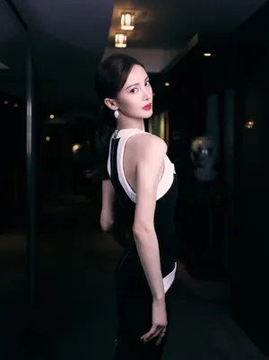 金晨法式复古风优雅写真图片_2
