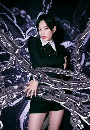 李斯丹妮星云锁链大片时尚性感写真_5