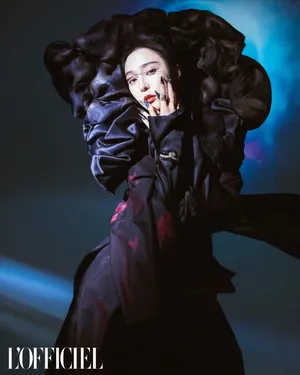 性感女星范冰冰《时装L'OFFICIEL》封面写真_9