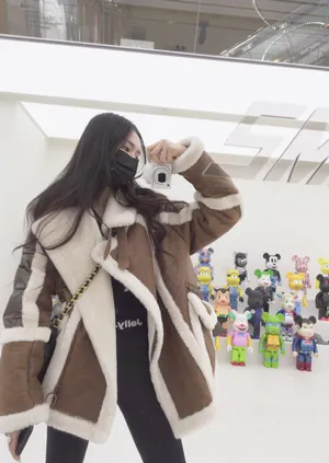 性感美女林允户外高清写真_2