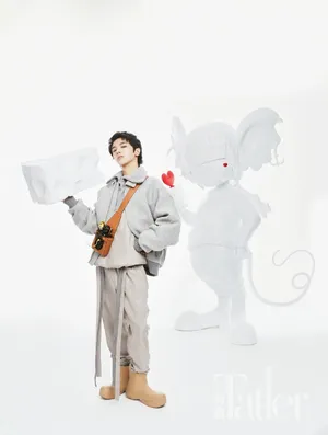 华晨宇童趣少年感写真图片