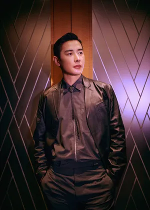 罗晋优雅绅士感光影写真图片_2