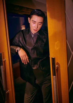 罗晋优雅绅士感光影写真图片_4