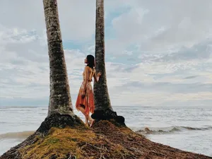 性感美女许婧旅游优雅写真_3