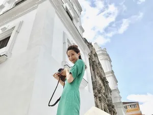 性感美女许婧旅游优雅写真_5