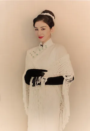 黄奕复古优雅写真图片_1