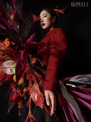 赵奕欢森林寻踪大片写真图片_2