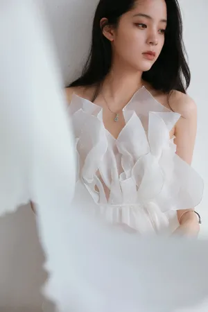 欧阳娜娜仙女裙妩媚性感写真_14
