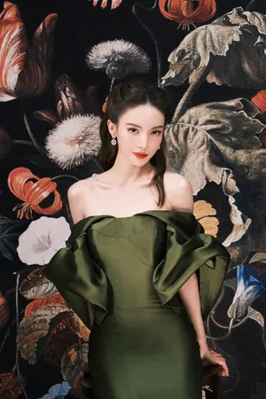 金晨复古油画大片写真图片_6