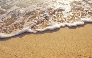 美丽的海水沙滩风景壁纸_10