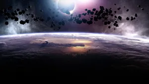 唯美高清太空星球图片壁纸_4