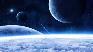 唯美高清太空星球图片壁纸_8