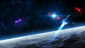 唯美高清太空星球图片壁纸_9