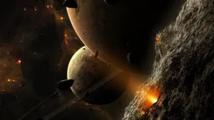 唯美高清太空星球图片壁纸_15