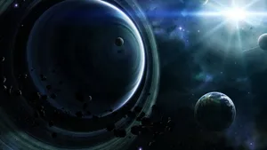 唯美高清太空星球图片壁纸_16