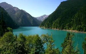 四川九寨沟风景图片壁纸_3