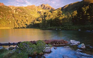 阿尔卑斯山高清自然美景