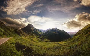 阿尔卑斯山高清自然美景_3