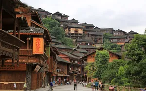 西江千户苗寨风光壁纸_5