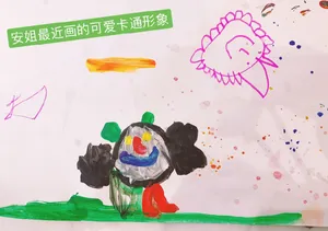 张子萱与女儿幸福日常可爱美照图片