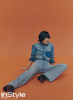 性感美女海清时尚短发优雅写真_3