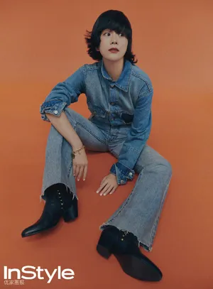 性感美女海清时尚短发优雅写真_6