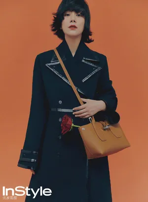 性感美女海清时尚短发优雅写真_9