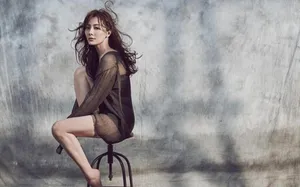 性感美女陈数蕾丝透视写真_6