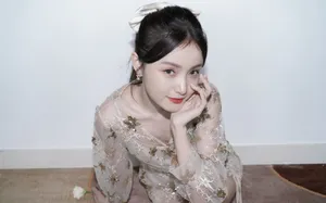 林小宅轻纱裙甜美写真图片_3