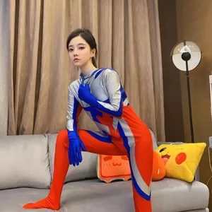 冯提莫大胆COS奥特曼写真_3