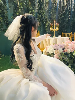 程潇婚纱造型性感写真图片