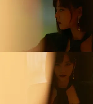尚语贤复古花纹西服性感写真图片_4