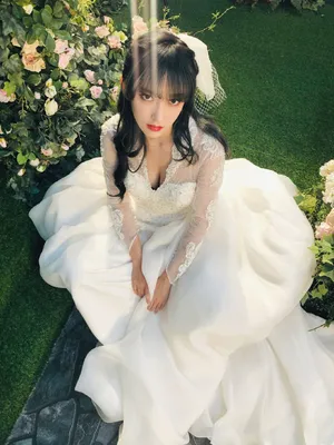 程潇婚纱造型唯美梦幻美照图片_4
