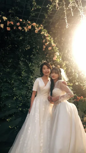 程潇婚纱造型唯美梦幻美照图片_6