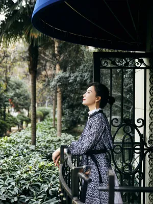 陈数法式浪漫风情写真图片_4