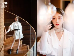 硬糖少女复古仙气写真图片
