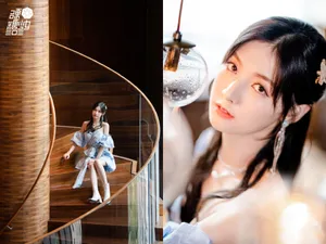 硬糖少女复古仙气写真图片_2
