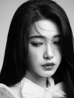 戴萌黑白怼脸写真图片_5