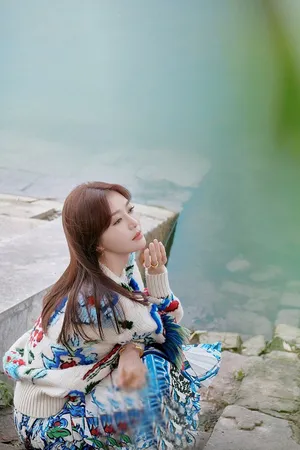 优雅女神秦岚个性写真_2