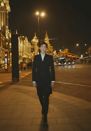 唐晓天DADDI活动造型帅气写真图片_8