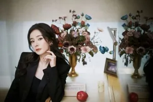 性感美女明星杨幂妩媚优雅写真_2