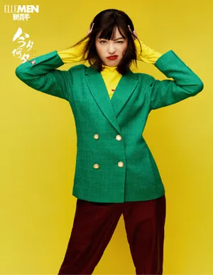 罗秋韵余承恩时尚杂志写真图片_2