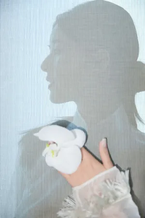 赵露思渐变绿古风套装温柔性感写真_7