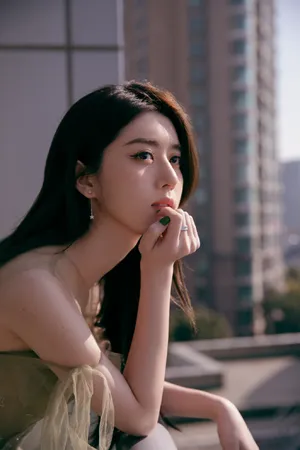 李凯馨性感月光裙写真图片_3