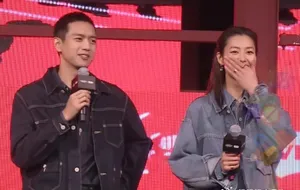 李现刘雯同框画面赏心悦目现场照图片_5