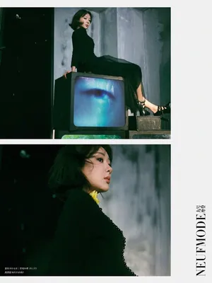 杨紫复古时尚大片写真_2