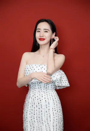 王智性感抹胸裙写真图片