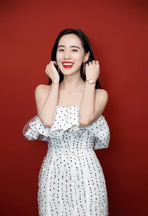 王智性感抹胸裙写真图片_6
